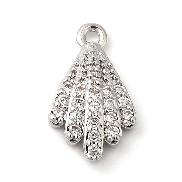 PandaHall Brass Micro Pave Clear Cubic Zirconia Charms, Shell Shape, Platinum, 14x8x3mm, Hole: 1mm Brass+Cubic Zirconia Shell Shape Clear
PandaHall Brass Micro Pave Clear Cubic Zirconia Charms, Shell Shape, Platinum, 14x8x3mm, Hole: 1mm Brass+Cubic Zirconia Shell Shape Clear
