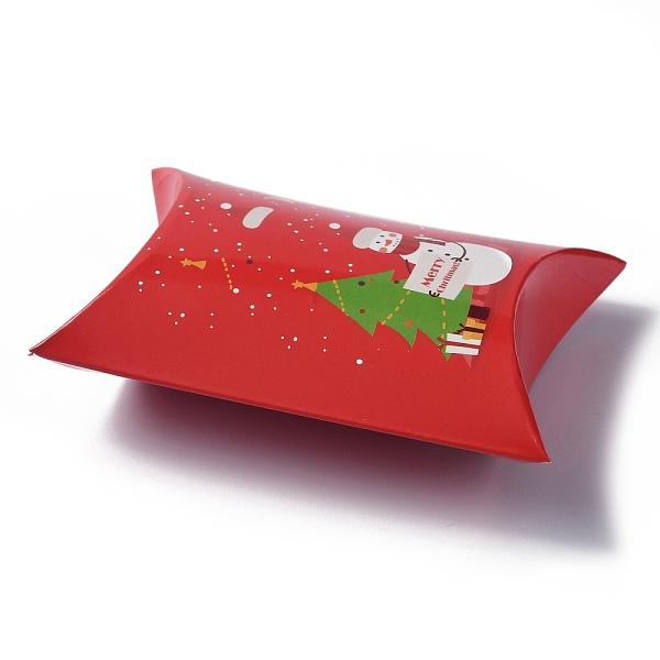 PandaHall Paper Pillow Boxes, Candy Gift Boxes, for Wedding Favors Baby Shower Birthday Party Supplies, Red, Snowman Pattern, 3-5/8x2-1/2x1...
PandaHall Paper Pillow Boxes, Candy Gift Boxes, for Wedding Favors Baby Shower Birthday Party Supplies, Red, Snowman Pattern, 3-5/8x2-1/2x1...