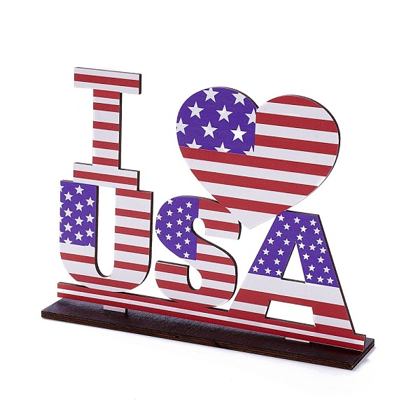 PandaHall Natural Wood Desktop Ornament, Word I LOVE USA, for Home Office Display Decorations, Red, 200x43x150mm Wood Word Red
PandaHall Natural Wood Desktop Ornament, Word I LOVE USA, for Home Office Display Decorations, Red, 200x43x150mm Wood Word Red