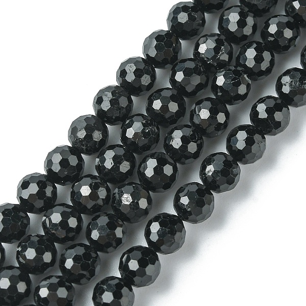 PandaHall Natural Black Tourmaline Beads Strands, Faceted, Round, 6mm, Hole: 0.9mm, about 60~62pcs/strand, 14.96~15.35 inch(38~39cm)...
PandaHall Natural Black Tourmaline Beads Strands, Faceted, Round, 6mm, Hole: 0.9mm, about 60~62pcs/strand, 14.96~15.35 inch(38~39cm)...