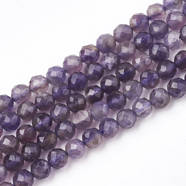 PandaHall Natural Amethyst Beads Strands, Faceted, Round, 1/8 inch(3mm), Hole: 0.6mm, about 110pcs/strand, 15.7 inch(40cm) Amethyst Round
PandaHall Natural Amethyst Beads Strands, Faceted, Round, 1/8 inch(3mm), Hole: 0.6mm, about 110pcs/strand, 15.7 inch(40cm) Amethyst Round
