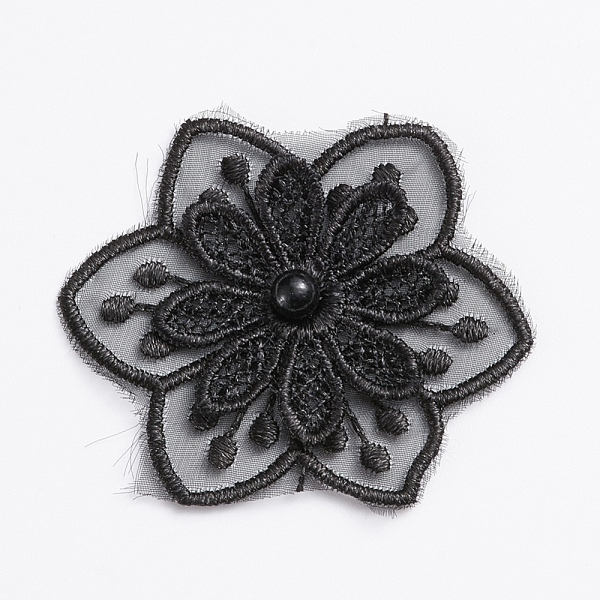 PandaHall Computerized Embroidery Cloth Sew on Patches, Lace Costume Accessories, Appliques, Flower, Black, 56x7mm Cloth Flower Black
PandaHall Computerized Embroidery Cloth Sew on Patches, Lace Costume Accessories, Appliques, Flower, Black, 56x7mm Cloth Flower Black