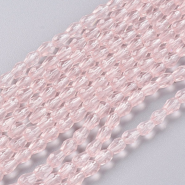 PandaHall Faceted Glass Beads Strands, teardrop, Pink, 5x3mm, Hole: 0.5mm, about 85~95pcs/strand, 16.5~18.7 inch(42~47.5cm) Glass Teardrop...
PandaHall Faceted Glass Beads Strands, teardrop, Pink, 5x3mm, Hole: 0.5mm, about 85~95pcs/strand, 16.5~18.7 inch(42~47.5cm) Glass Teardrop...