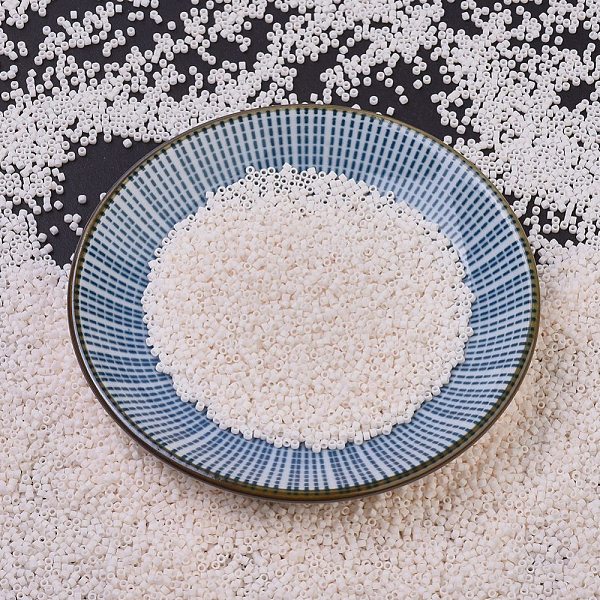 PandaHall MIYUKI Delica Beads, Cylinder, Japanese Seed Beads, 11/0, (DB1520) Matte Opaque Bisque White AB, 1.3x1.6mm, Hole: 0.8mm, about...
PandaHall MIYUKI Delica Beads, Cylinder, Japanese Seed Beads, 11/0, (DB1520) Matte Opaque Bisque White AB, 1.3x1.6mm, Hole: 0.8mm, about...