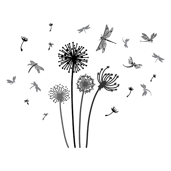 PandaHall PVC Wall Stickers, Wall Decoration, Dandelion Pattern, 1180x290mm PVC Flower
PandaHall PVC Wall Stickers, Wall Decoration, Dandelion Pattern, 1180x290mm PVC Flower