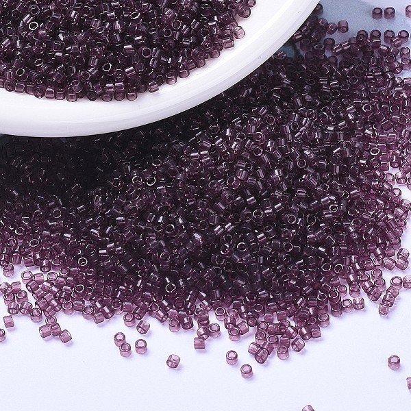 PandaHall MIYUKI Delica Beads Small, Cylinder, Japanese Seed Beads, 15/0, (DBS1104) Transparent Mauve, 1.1x1.3mm, Hole: 0.7mm, about..., Purple
PandaHall MIYUKI Delica Beads Small, Cylinder, Japanese Seed Beads, 15/0, (DBS1104) Transparent Mauve, 1.1x1.3mm, Hole: 0.7mm, about..., Purple