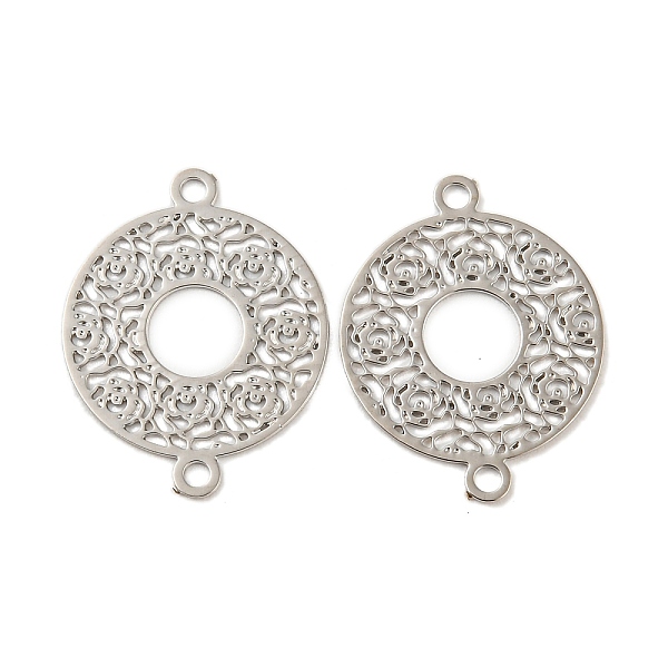 PandaHall Rack Plating Brass Hollow Out Connector Charms, Long-Lasting Plated, Donut Etched Metal Embellishments, Platinum, 17x13x0.3mm...
PandaHall Rack Plating Brass Hollow Out Connector Charms, Long-Lasting Plated, Donut Etched Metal Embellishments, Platinum, 17x13x0.3mm...