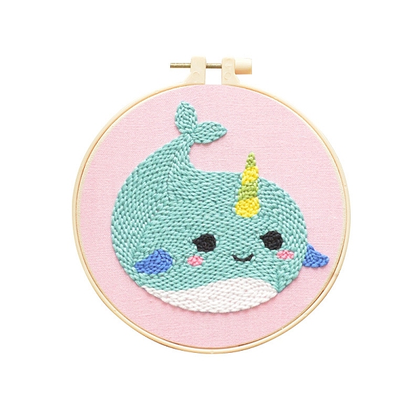 PandaHall Animal Theme DIY Display Decoration Punch Embroidery Beginner Kit, Including Punch Pen, Needles & Yarn, Cotton Fabric, Threader..., Green
PandaHall Animal Theme DIY Display Decoration Punch Embroidery Beginner Kit, Including Punch Pen, Needles & Yarn, Cotton Fabric, Threader..., Green