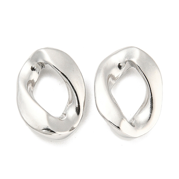 PandaHall 304 Stainless Steel Linking Rings, Twisted Oval, Stainless Steel Color, 19x14x3.5mm, Inner Diameter: 11x7mm 304 Stainless Steel...
PandaHall 304 Stainless Steel Linking Rings, Twisted Oval, Stainless Steel Color, 19x14x3.5mm, Inner Diameter: 11x7mm 304 Stainless Steel...