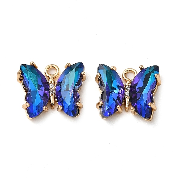 PandaHall Brass with Glass Pendants, Butterfly, Blue, 10x12x4mm, Hole: 1.2mm Brass Butterfly Blue
PandaHall Brass with Glass Pendants, Butterfly, Blue, 10x12x4mm, Hole: 1.2mm Brass Butterfly Blue