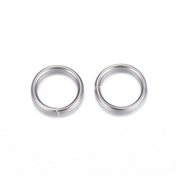 PandaHall 304 Stainless Steel Jump Rings, Open Jump Rings, Stainless Steel Color, 12x1.5mm, Inner Diameter: 9mm 304 Stainless Steel
PandaHall 304 Stainless Steel Jump Rings, Open Jump Rings, Stainless Steel Color, 12x1.5mm, Inner Diameter: 9mm 304 Stainless Steel