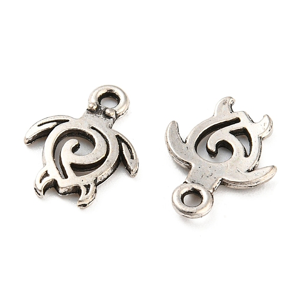 PandaHall Tibetan Style Alloy Charms, Cadmium Free & Lead Free, Tortoise Charm, Antique Silver, 13x10x1.5mm, Hole: 1.2mm, about...
PandaHall Tibetan Style Alloy Charms, Cadmium Free & Lead Free, Tortoise Charm, Antique Silver, 13x10x1.5mm, Hole: 1.2mm, about...