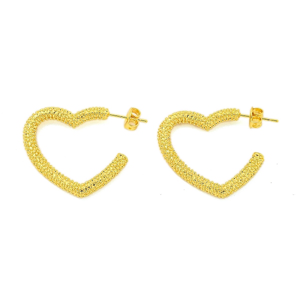PandaHall 304 Stainless Steel Earrings, Heart, Real 18K Gold Plated, 26.5x3mm 304 Stainless Steel Heart
PandaHall 304 Stainless Steel Earrings, Heart, Real 18K Gold Plated, 26.5x3mm 304 Stainless Steel Heart