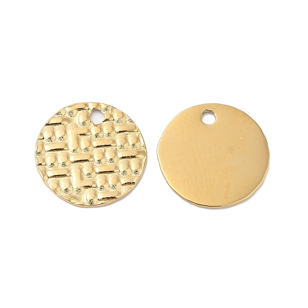 PandaHall Ion Plating(IP) 304 Stainless Steel Charms, Flat Round Charm, Real 14K Gold Plated, 10.5x0.5mm, Hole: 1.2mm 304 Stainless Steel...
PandaHall Ion Plating(IP) 304 Stainless Steel Charms, Flat Round Charm, Real 14K Gold Plated, 10.5x0.5mm, Hole: 1.2mm 304 Stainless Steel...