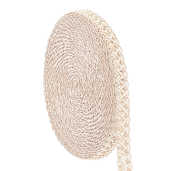 PandaHall Polyester Braided Lace Trim, Sewing Centipede Lace Ribbon, for Clothes Accessories and Curtains Accessories, Cornsilk, 5/8 inch..., Gold
PandaHall Polyester Braided Lace Trim, Sewing Centipede Lace Ribbon, for Clothes Accessories and Curtains Accessories, Cornsilk, 5/8 inch..., Gold