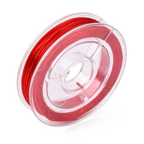 PandaHall Strong Stretchy Beading Elastic Thread, Flat Elastic Crystal String, Red, 0.8mm, about 10.93 yards(10m)/roll Spandex Flat Red
PandaHall Strong Stretchy Beading Elastic Thread, Flat Elastic Crystal String, Red, 0.8mm, about 10.93 yards(10m)/roll Spandex Flat Red