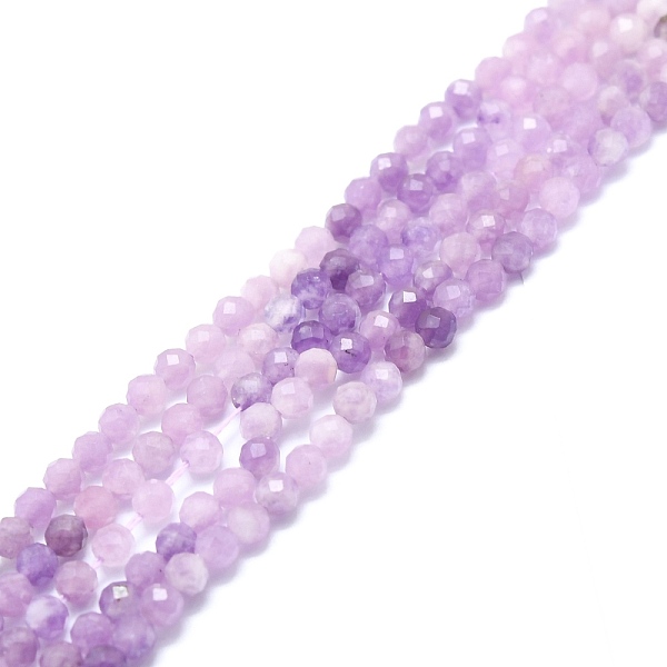 PandaHall Natural Lepidolite/Purple Mica Stone Beads Strands, Faceted, Round, 3mm, Hole: 0.7mm, about 115pcs/strand, 15.16''~15.55''...
PandaHall Natural Lepidolite/Purple Mica Stone Beads Strands, Faceted, Round, 3mm, Hole: 0.7mm, about 115pcs/strand, 15.16''~15.55''...