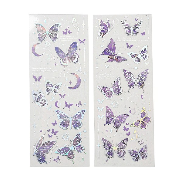 PandaHall 2Pcs Butterfly Waterproof PET Stickers, Decorative Stickers, for Water Bottles, Laptop, Luggage, Cup, Computer, Mobile Phone...
PandaHall 2Pcs Butterfly Waterproof PET Stickers, Decorative Stickers, for Water Bottles, Laptop, Luggage, Cup, Computer, Mobile Phone...
