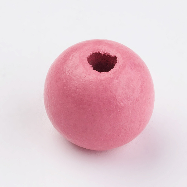 PandaHall Natural Wood Beads, Dyed, Round, Hot Pink, 14x13mm, Hole: 3.5~4.5mm, about 680pcs/500g Wood Round Pink
PandaHall Natural Wood Beads, Dyed, Round, Hot Pink, 14x13mm, Hole: 3.5~4.5mm, about 680pcs/500g Wood Round Pink