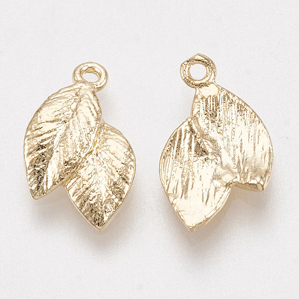 PandaHall Brass Charms, Real 18K Gold Plated, Leaf, 13x7.5x1.5mm, Hole: 1mm Brass Leaf
PandaHall Brass Charms, Real 18K Gold Plated, Leaf, 13x7.5x1.5mm, Hole: 1mm Brass Leaf