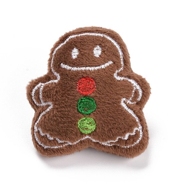 PandaHall Gingerbread Man Cotton & Non-Woven & Velvet Fabric Brooch, Cartoon Doll Iron Lapel Pin for Girl Women, Sienna, 46x48x22mm Cotton..., Brown
PandaHall Gingerbread Man Cotton & Non-Woven & Velvet Fabric Brooch, Cartoon Doll Iron Lapel Pin for Girl Women, Sienna, 46x48x22mm Cotton..., Brown