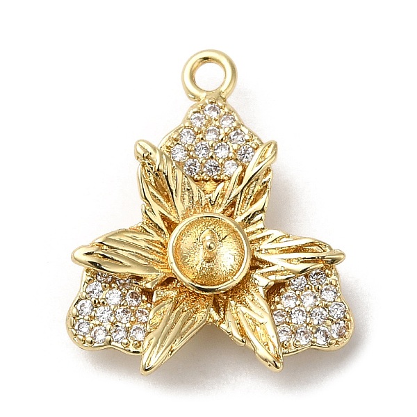PandaHall Rack Plating Brass Cubic Zirconia Pendants, Cadmium Free & Lead Free, Flower, Golden, 21.5x18.5x5mm, Hole: 1.8mm Brass+Cubic..., Clear
PandaHall Rack Plating Brass Cubic Zirconia Pendants, Cadmium Free & Lead Free, Flower, Golden, 21.5x18.5x5mm, Hole: 1.8mm Brass+Cubic..., Clear