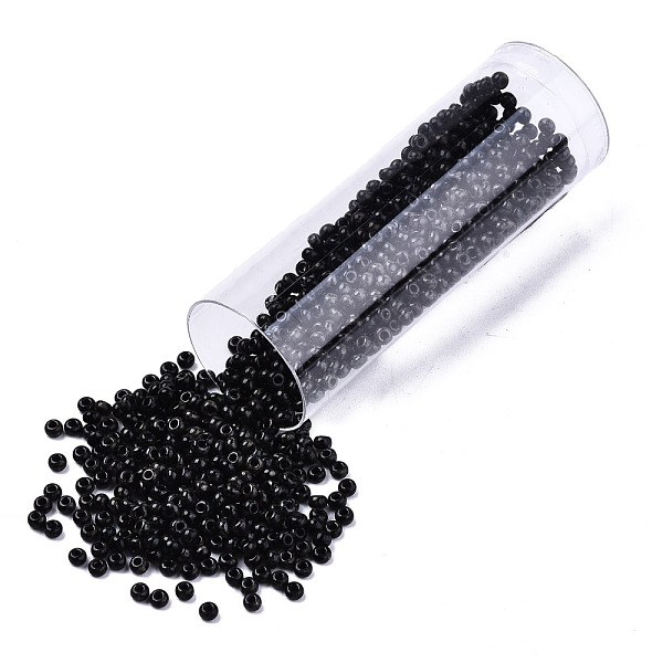 PandaHall Czech Glass Beads, Round Glass Seed Beads, Baking Paint Style, Dark Gray, 11/0, 2x1.2mm, Hole: 0.7mm, about 10g/bottle Czech Glass
PandaHall Czech Glass Beads, Round Glass Seed Beads, Baking Paint Style, Dark Gray, 11/0, 2x1.2mm, Hole: 0.7mm, about 10g/bottle Czech Glass