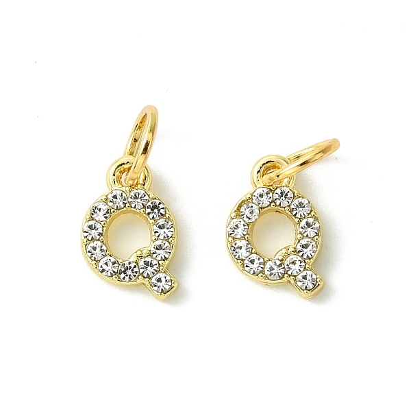 PandaHall Rack Plating Alloy Rhinestone Pendants, Cadmium Free & Lead Free, Letter O, 11x8x2mm, Hole: 5mm Alloy+Rhinestone Letter O Clear
PandaHall Rack Plating Alloy Rhinestone Pendants, Cadmium Free & Lead Free, Letter O, 11x8x2mm, Hole: 5mm Alloy+Rhinestone Letter O Clear