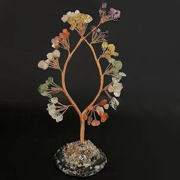PandaHall Natural & Synthetic Mixed Gemstone Tree of Life Ornaments, Resin Home Display Decorations, Reiki Energy Stone for Healing, 200mm...
PandaHall Natural & Synthetic Mixed Gemstone Tree of Life Ornaments, Resin Home Display Decorations, Reiki Energy Stone for Healing, 200mm...