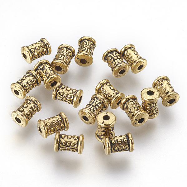 PandaHall Tibetan Style Beads, Zinc Alloy Beads, Antique Golden Color, Lead Free & Cadmium Free, Vase, Size: about 5mm in diameter, 7mm long...
PandaHall Tibetan Style Beads, Zinc Alloy Beads, Antique Golden Color, Lead Free & Cadmium Free, Vase, Size: about 5mm in diameter, 7mm long...