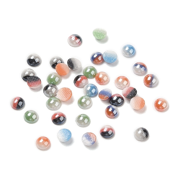 PandaHall Two Tone Glass Cabochons, Half Round, Mixed Color, 4x2mm Glass Half Round Multicolor
PandaHall Two Tone Glass Cabochons, Half Round, Mixed Color, 4x2mm Glass Half Round Multicolor