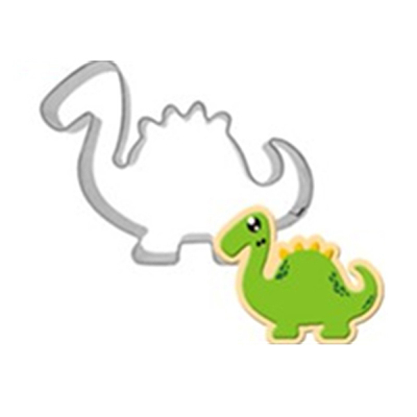 PandaHall 304 Stainless Steel Cookie Cutters, Cookies Moulds, DIY Biscuit Baking Tool, Dinosaur, Stainless Steel Color, 53x88x17.5mm 304...
PandaHall 304 Stainless Steel Cookie Cutters, Cookies Moulds, DIY Biscuit Baking Tool, Dinosaur, Stainless Steel Color, 53x88x17.5mm 304...