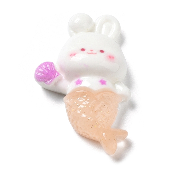 PandaHall Cartoon Opaque Resin Cabochons, Glitter Mermaid, Rabbit, 31x20x8mm Resin Rabbit Brown
PandaHall Cartoon Opaque Resin Cabochons, Glitter Mermaid, Rabbit, 31x20x8mm Resin Rabbit Brown