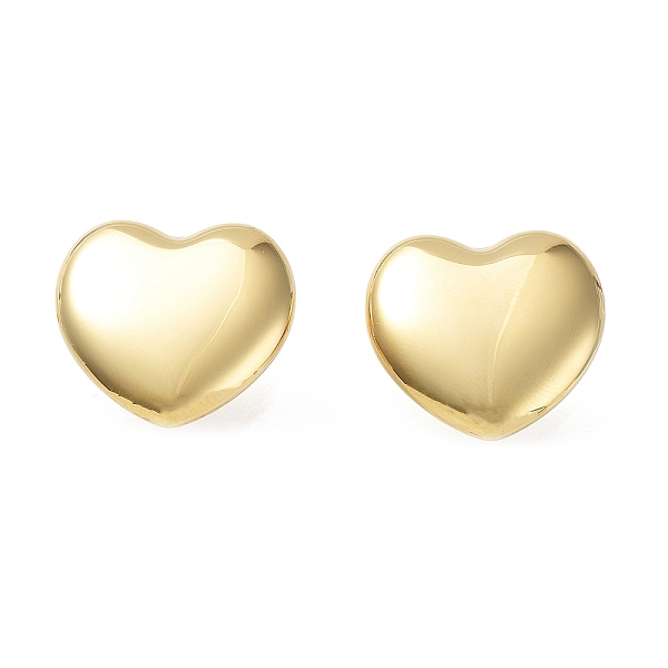 PandaHall 304 Stainless Steel Stud Earrings, Heart, Golden, 24x25mm 304 Stainless Steel Heart
PandaHall 304 Stainless Steel Stud Earrings, Heart, Golden, 24x25mm 304 Stainless Steel Heart