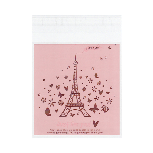 PandaHall Rectangle OPP Cellophane Bags, Pink, 13.3~13.5x9.7~9.8cm, Unilateral Thickness: 0.035mm, Inner Measure: 10.4~10.6X9.7~9.8cm, about...
PandaHall Rectangle OPP Cellophane Bags, Pink, 13.3~13.5x9.7~9.8cm, Unilateral Thickness: 0.035mm, Inner Measure: 10.4~10.6X9.7~9.8cm, about...