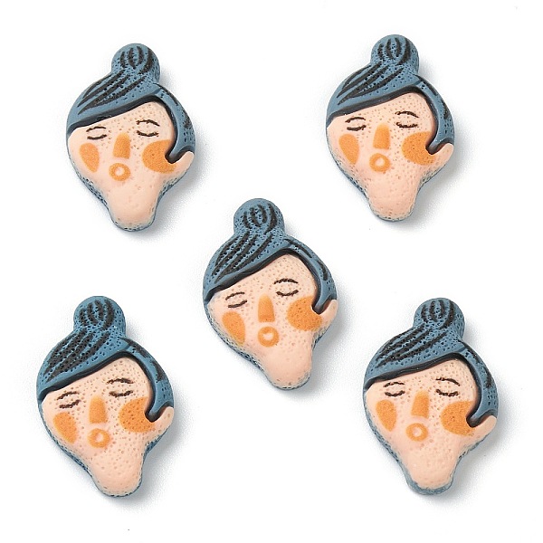 PandaHall Resin Cabochons, Cartoon Character, Girl with Steel Blue Hair, 25x15x6mm Resin Human
PandaHall Resin Cabochons, Cartoon Character, Girl with Steel Blue Hair, 25x15x6mm Resin Human