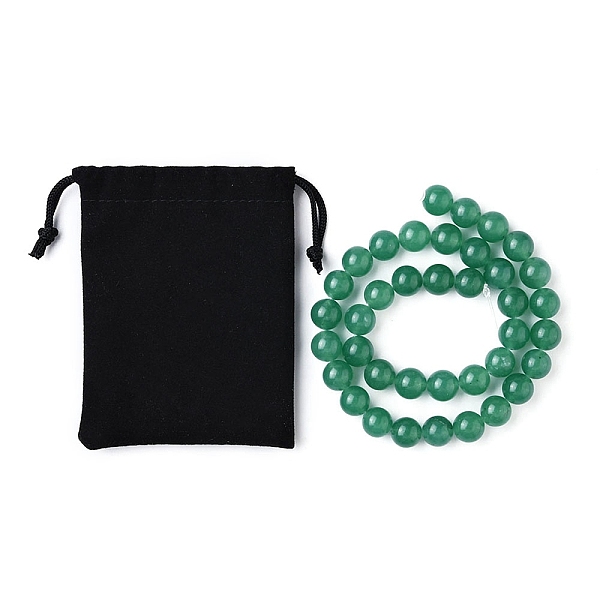 PandaHall 1 Strand Natural Green Aventurine Beads Strands, Round, Dyed, with Velvet Packing Pouches, 10mm, Hole: 1mm, about 38pcs/strand...
PandaHall 1 Strand Natural Green Aventurine Beads Strands, Round, Dyed, with Velvet Packing Pouches, 10mm, Hole: 1mm, about 38pcs/strand...
