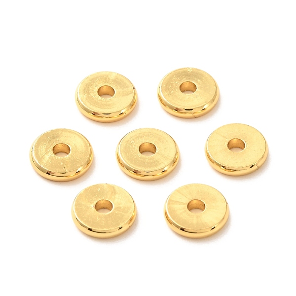 PandaHall Brass Spacer Beads, Long-Lasting Plated, Flat Round/Disc, Heishi Beads, Real 18K Gold Plated, 8x1.5mm, Hole: 2mm Brass Disc
PandaHall Brass Spacer Beads, Long-Lasting Plated, Flat Round/Disc, Heishi Beads, Real 18K Gold Plated, 8x1.5mm, Hole: 2mm Brass Disc