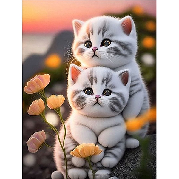 PandaHall Cat Pattern DIY Diamond Painting Kit, Including Resin Rhinestones Bag, Diamond Sticky Pen, Tray Plate and Glue Clay, Cat Shape...
PandaHall Cat Pattern DIY Diamond Painting Kit, Including Resin Rhinestones Bag, Diamond Sticky Pen, Tray Plate and Glue Clay, Cat Shape...