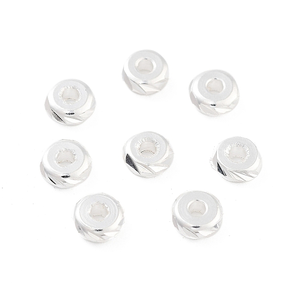 PandaHall Brass Beads, Cadmium Free & Lead Free, Flat Round, 925 Sterling Silver Plated, 4.5x2mm, Hole: 1.5mm Brass Flat Round
PandaHall Brass Beads, Cadmium Free & Lead Free, Flat Round, 925 Sterling Silver Plated, 4.5x2mm, Hole: 1.5mm Brass Flat Round