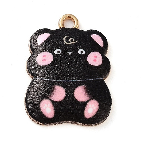 PandaHall Rack Plating Alloy Enamel Pendants, Golden, Hamster Charm, Black, 23x17x3mm, Hole: 2mm Alloy+Enamel Hamster Black
PandaHall Rack Plating Alloy Enamel Pendants, Golden, Hamster Charm, Black, 23x17x3mm, Hole: 2mm Alloy+Enamel Hamster Black