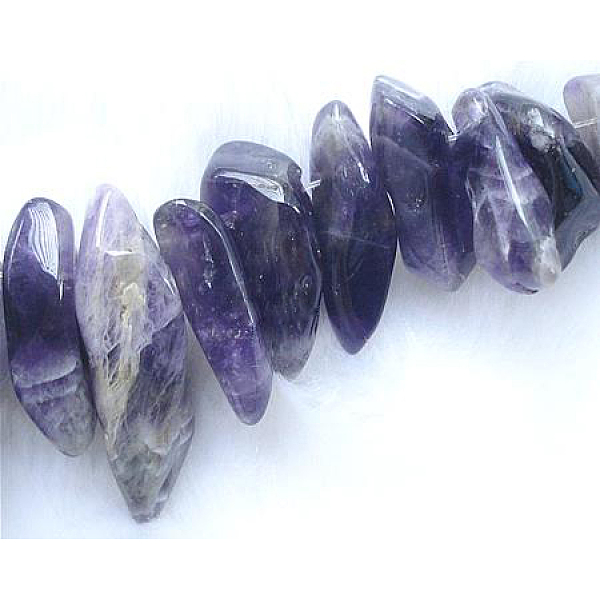 PandaHall Natural Amethyst Beads, Natural Gemstone Chips, about 16-46 in diameter, hole: 1mm, 16 inch/Strands Amethyst Chip
PandaHall Natural Amethyst Beads, Natural Gemstone Chips, about 16-46 in diameter, hole: 1mm, 16 inch/Strands Amethyst Chip