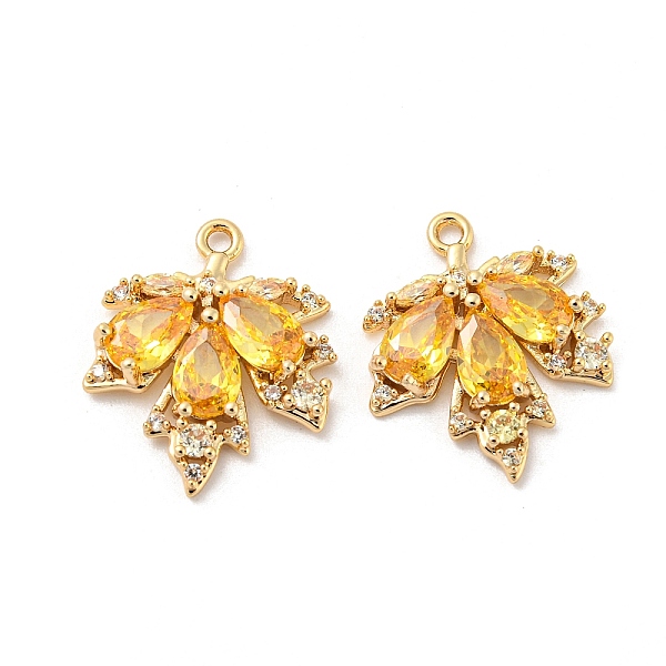 PandaHall Brass Micro Pave Cubic Zirconia Pendants, with Glass, Long-Lasting Plated, Leaf, Golden, 18x15x3mm, Hole: 1.2mm Brass+Cubic..., Gold
PandaHall Brass Micro Pave Cubic Zirconia Pendants, with Glass, Long-Lasting Plated, Leaf, Golden, 18x15x3mm, Hole: 1.2mm Brass+Cubic..., Gold