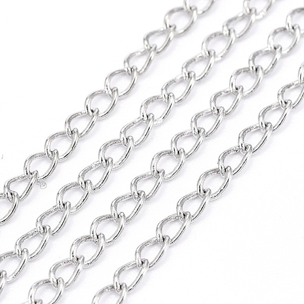 PandaHall Brass Twisted Chains, Curb Chains, Soldered, with Spool, Lead Free & Nickel Free & Cadmium Free, Platinum, 3x2x0.45mm, about...
PandaHall Brass Twisted Chains, Curb Chains, Soldered, with Spool, Lead Free & Nickel Free & Cadmium Free, Platinum, 3x2x0.45mm, about...