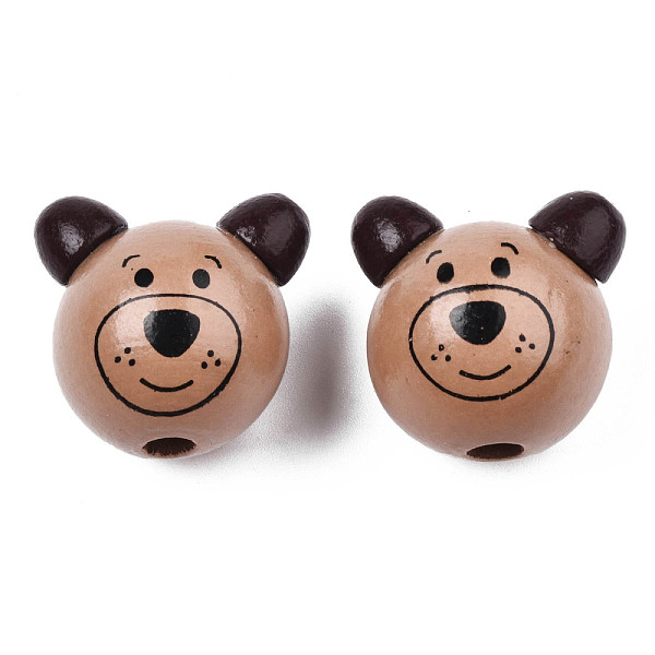 PandaHall Natural Wooden Beads, Bear, Camel, 27x26.5~28x23.5~25.5mm, Hole: 5mm Wood Bear Brown
PandaHall Natural Wooden Beads, Bear, Camel, 27x26.5~28x23.5~25.5mm, Hole: 5mm Wood Bear Brown