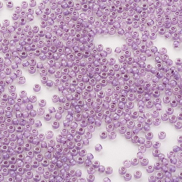 PandaHall TOHO Japanese Seed Beads, Round, 11/0 Inside Colours, Orchid, 2x1.5mm, Hole: 0.5mm, about 900pcs/10g Glass Purple
PandaHall TOHO Japanese Seed Beads, Round, 11/0 Inside Colours, Orchid, 2x1.5mm, Hole: 0.5mm, about 900pcs/10g Glass Purple