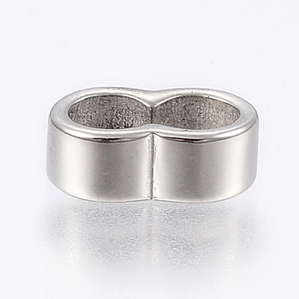 PandaHall 304 Stainless Steel Slide Charms/Slider Beads, For Leather Cord Bracelets Making, Oval, Stainless Steel Color, 10x6x3.5mm, Hole...
PandaHall 304 Stainless Steel Slide Charms/Slider Beads, For Leather Cord Bracelets Making, Oval, Stainless Steel Color, 10x6x3.5mm, Hole...