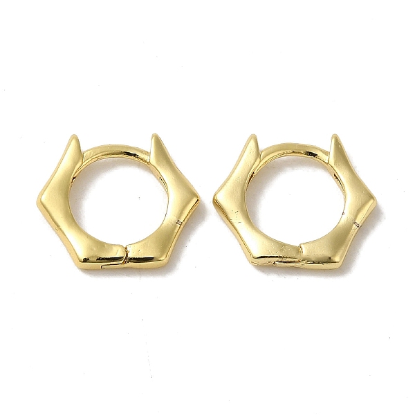 PandaHall Brass Huggie Hoop Earrings for Women, Real 18K Gold Plated, Hexagon, 13x2mm Brass Hexagon
PandaHall Brass Huggie Hoop Earrings for Women, Real 18K Gold Plated, Hexagon, 13x2mm Brass Hexagon