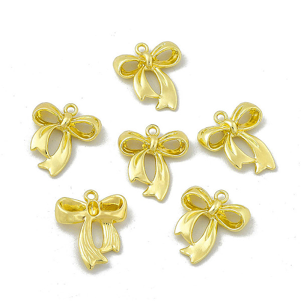 PandaHall Rack Plating Alloy Pendants, Bowknot Charm, Light Gold, 23x19x5mm, Hole: 1.8mm Alloy Bowknot
PandaHall Rack Plating Alloy Pendants, Bowknot Charm, Light Gold, 23x19x5mm, Hole: 1.8mm Alloy Bowknot