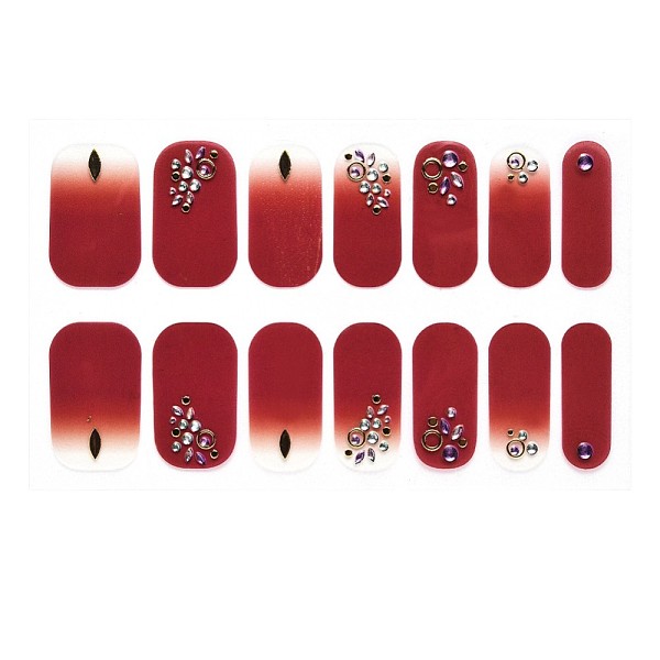 PandaHall Full Cover Nombre Nail Stickers, Self-Adhesive, for Nail Tips Decorations, Dark Red, 24x8mm, 14pcs/sheet Paper Others
PandaHall Full Cover Nombre Nail Stickers, Self-Adhesive, for Nail Tips Decorations, Dark Red, 24x8mm, 14pcs/sheet Paper Others